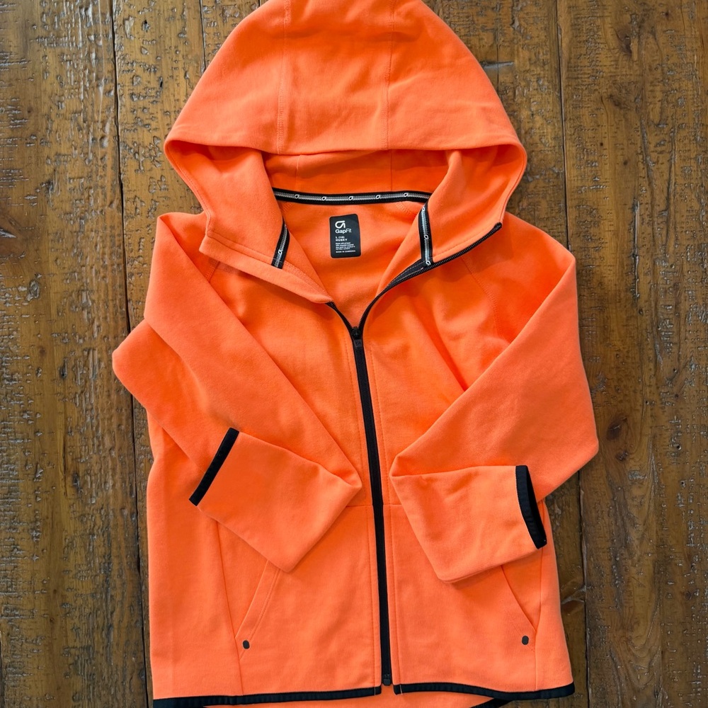 Gap, size 10 husky, Orange Kids Hoodie